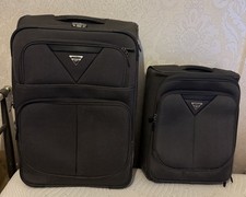  A Pair Bundle Set of 2 ANTLER Suitcases 2 Wheels Telescopic Lock 63 x 42 x 29cm