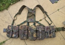 British Army DPM PLCE Webbing Set With Yoke, Belt and Pouches