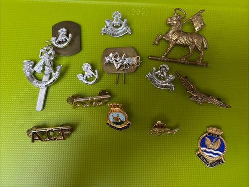 Vintage militaria pin badge - militaria,