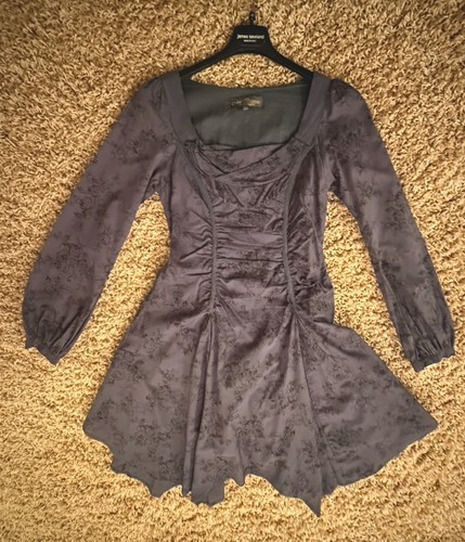 Gypsy style blue grey - gypsy, dress