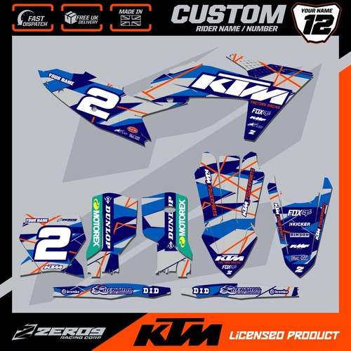 Ktm motocross graphics custom - ktm,