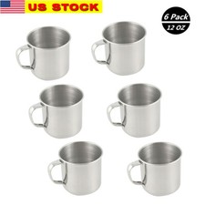 6 Pack Stainless Steel Coffee