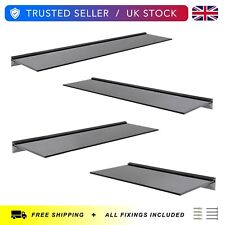 Floating Glass Wall Shelf