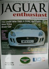 Jaguar Enthusiast, March 2019: S-Type Launch, F-Type, E-Type, XJS, XE, XF, SUVs