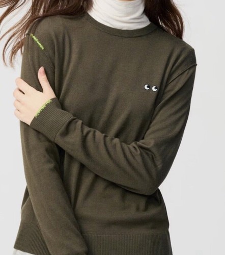 Anya hindmarch uniqlo olive - anya,