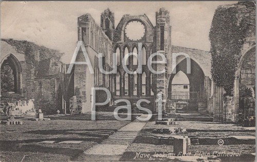 Elgin cathedral nave looking - elgin,
