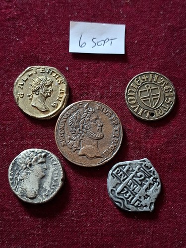 Old roman collectable tokens - collectable,