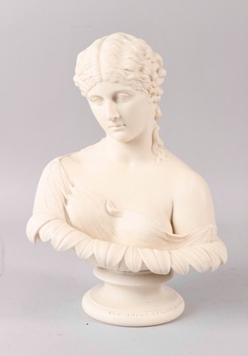 Water nymph clytie - -, parian
