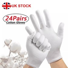 24 pairs, 100% COTTON WHITE