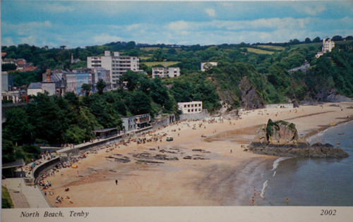 Postcard aerial view north - aerial,
