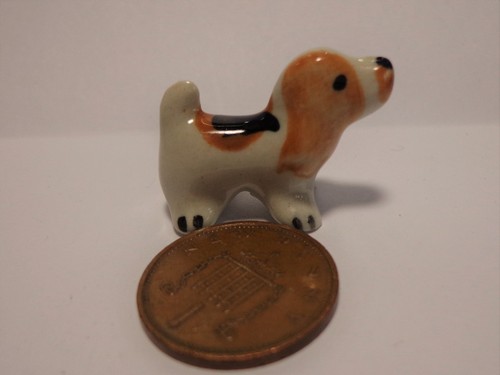 Dolls house miniature ceramic - house,