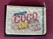 Chanel Coco Cuba Bag Pouch Clutch Authentic