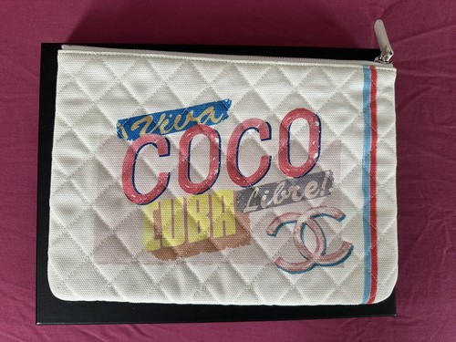 Chanel coco cuba bag pouch - chanel,