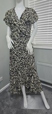 Next Animal Print Wrap Dress