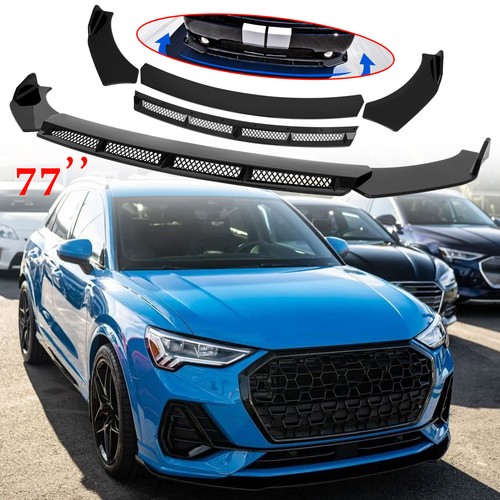 Glossy front bumper lips - glossy,