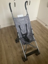 Cuggl Birch Fold Up Stroller Lightweight Baby Pushchair with 5-point harness VGC