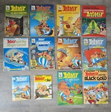Vintage 1977 Asterix Comic Books Goscinny Uderzo Bilingual: English