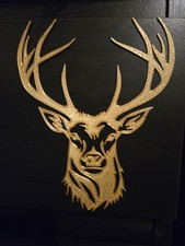 Stag Deer Head Wall Art Small