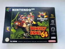 N64 DK Donkey Kong Boxed PAL