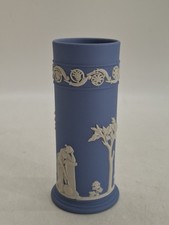 Wedgewood Jasperware Pale Blue Vase 6.5 Inches in Height Good Used Condition