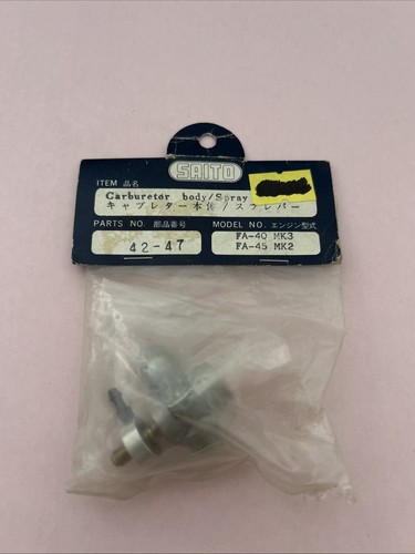 Vintage saito carburetor - 42-47,