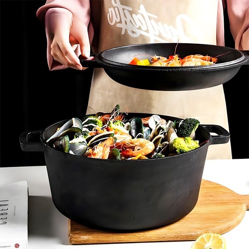 Enamelled cast iron dutch - 4.5l,