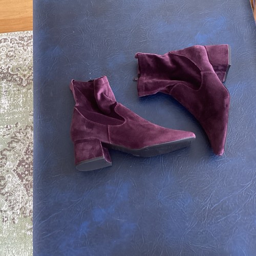Women purple suede ankle - women’s,