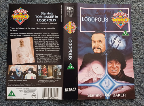 Doctor who logopolis - logopolis, video