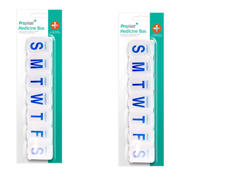 Weekly pill box dispenser - pill,