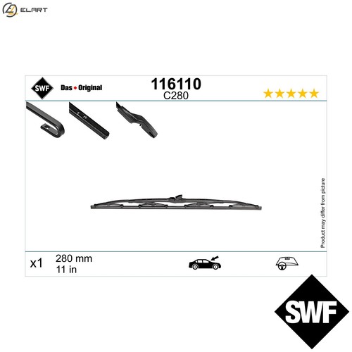 Wiper blade 116110 - wiper, for
