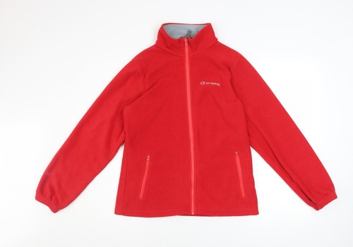 Sprayway boys red fleece full - red,