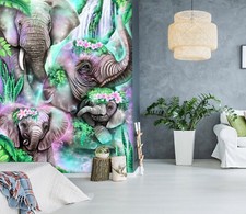 3D Grey Elephant A99 Wallpaper