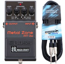 Boss MT-2w Metal Zone Waza Edition + Cable 3m