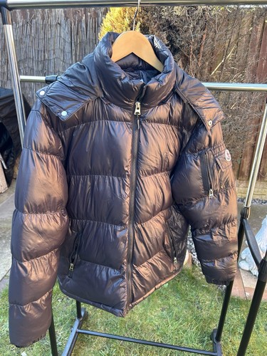 Navy puffa jacket large - navy,