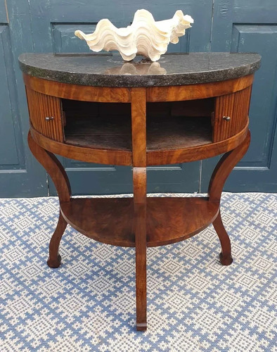 Antique demi lune side - antique, demi-lune