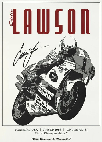 Eddie lawson career details - lawson, "career