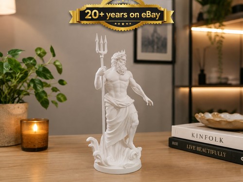 Poseidon statue home decor - statue,