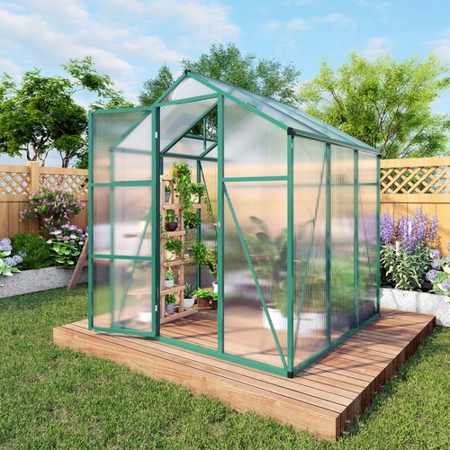 6x6ft polycarbonate greenhouse - polycarbonate,