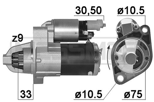 Starter for honda mk - starter, honda:cr-v