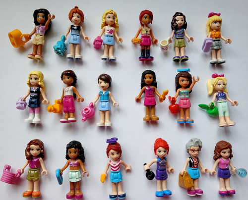 Lego friends minifigures - friends,