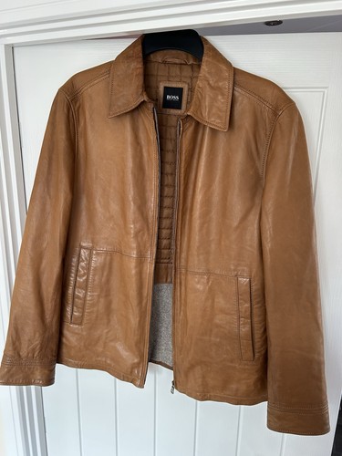 Rare hugo boss tan leather - rare,