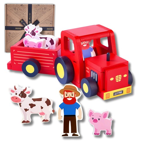 Jaques london red wooden - of,