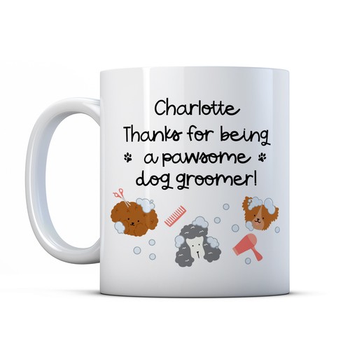 Personalised thankyou dog - personalised,