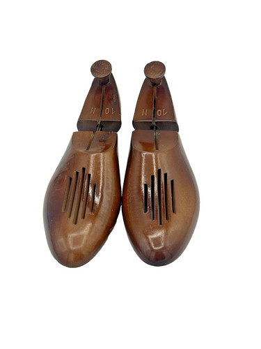 Vintage wooden shoe tree mold - shoe,