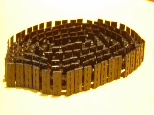 Meccano caterpillar track - track, part