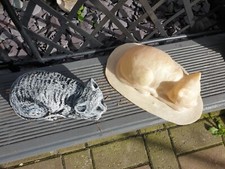 LATEX MOULD OF A CAT GARDEN