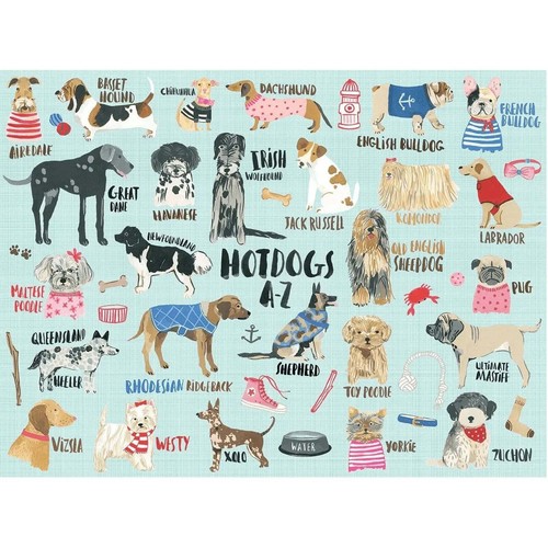 Mudpuppy hot dogs - dogs, a-z