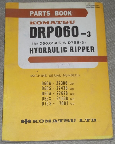 Komatsu drp060 hydraulic - komatsu,