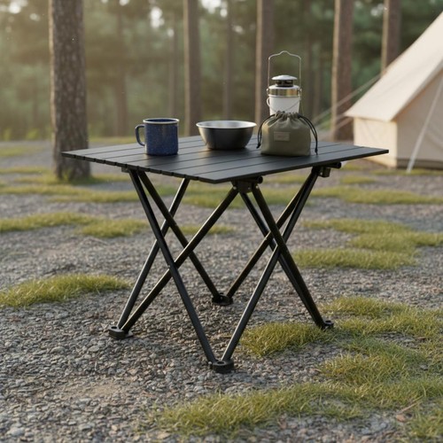 Folding camping table compact - folding,