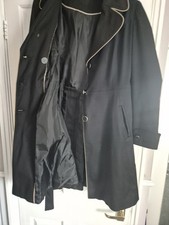 Ladies Bkack Mac Fully Lined 14